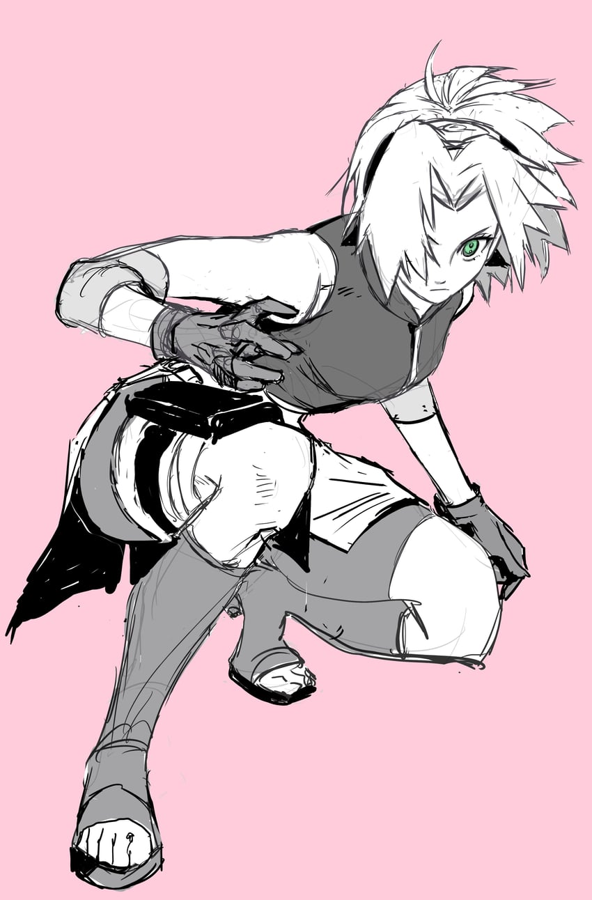 haruno sakura (naruto and 1 more) drawn by nanase_miri