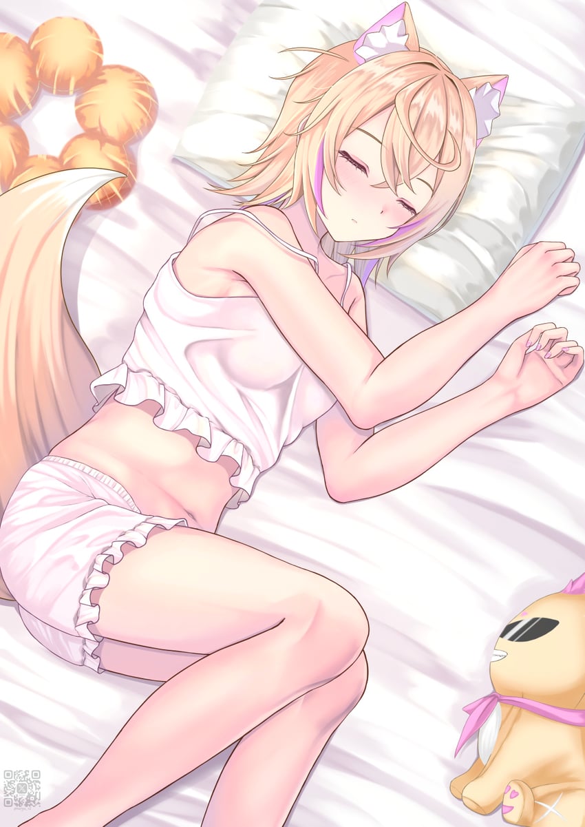 mococo abyssgard and ruffian (hololive and 1 more) drawn by naryuu_(like-af)