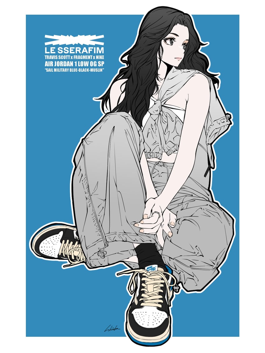 nakamura kazuha (real life and 1 more) drawn by bambi_surprise