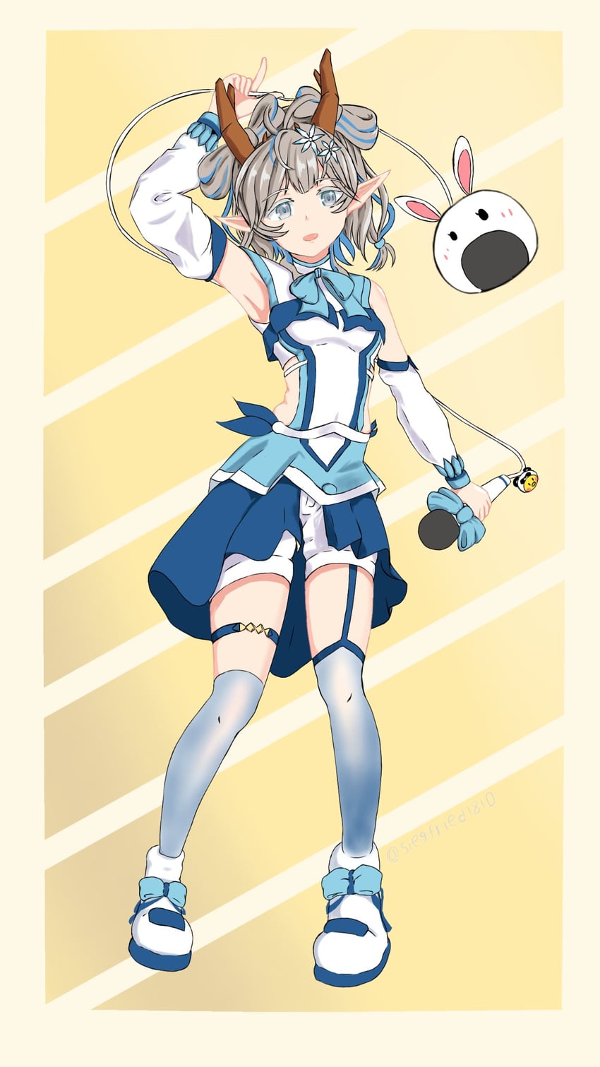 philovy charisye (indie virtual youtuber) drawn by siegfried1810