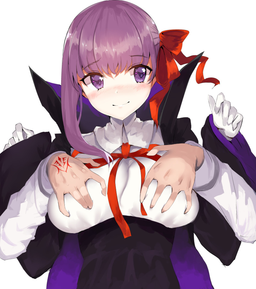 fujimaru ritsuka and bb (fate and 3 more) drawn by moruchi_(rinaka_moruchi)