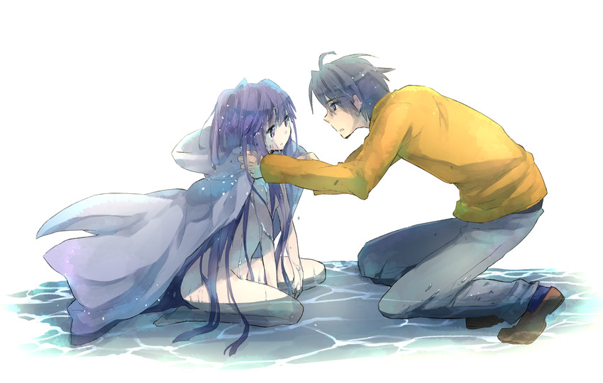 akatsuki and shiroe (log horizon) drawn by james_hotate