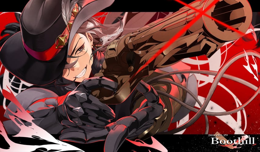 boothill (honkai and 1 more) drawn by kotarou_033