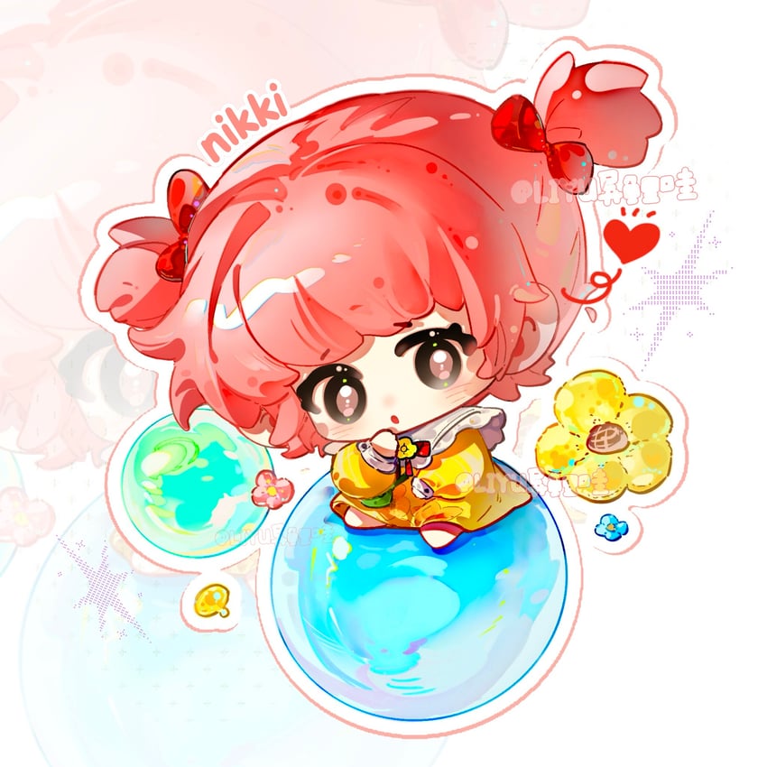 nikki and young nikki (nikki and 1 more) drawn by yiliwa