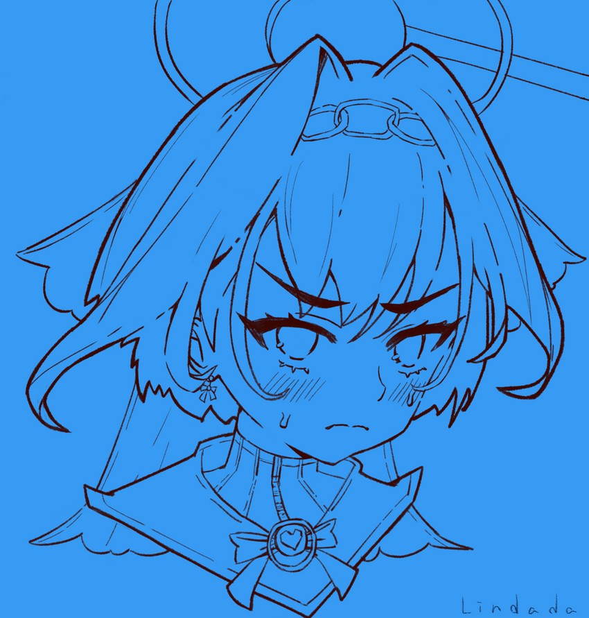 ouro kronii (hololive and 1 more) drawn by lindada