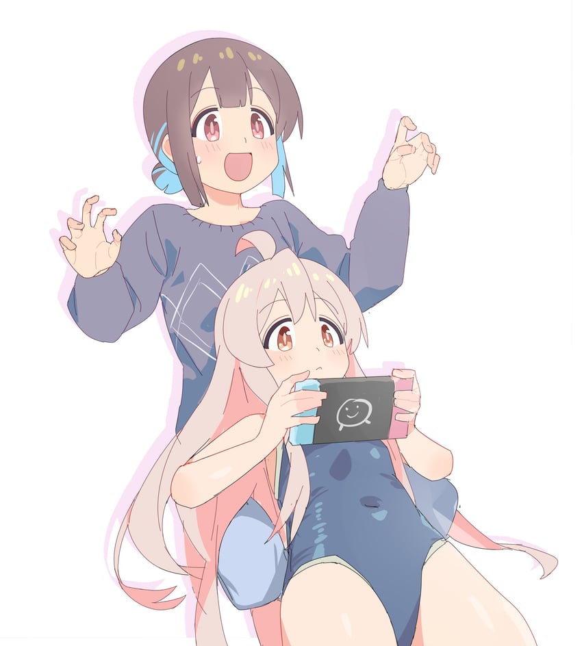 oyama mahiro and hozuki momiji (onii-chan wa oshimai!) drawn by karubi_(karubi465558)