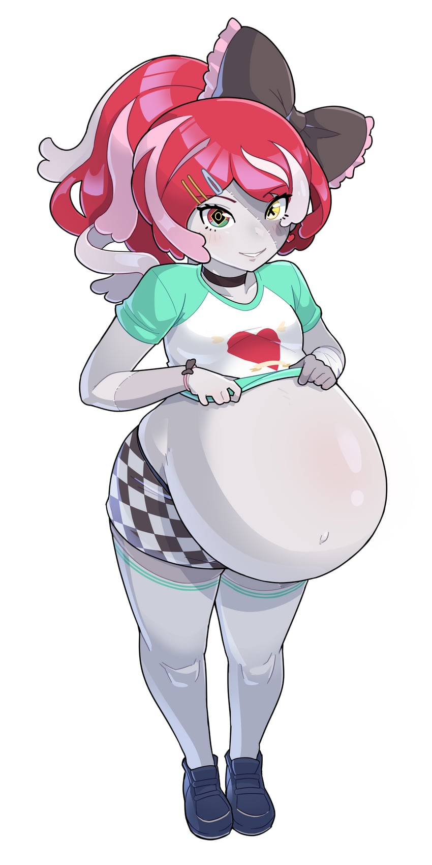 kureiji ollie (hololive and 1 more) drawn by morningpanda