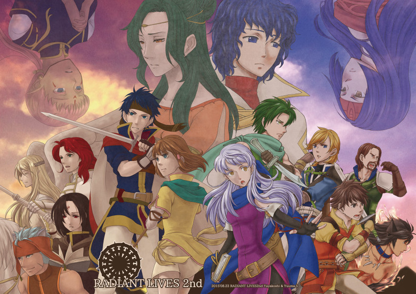 ike, micaiah, soren, mist, sanaki kirsch altina, and 11 more (fire emblem and 2 more) drawn by s_mori