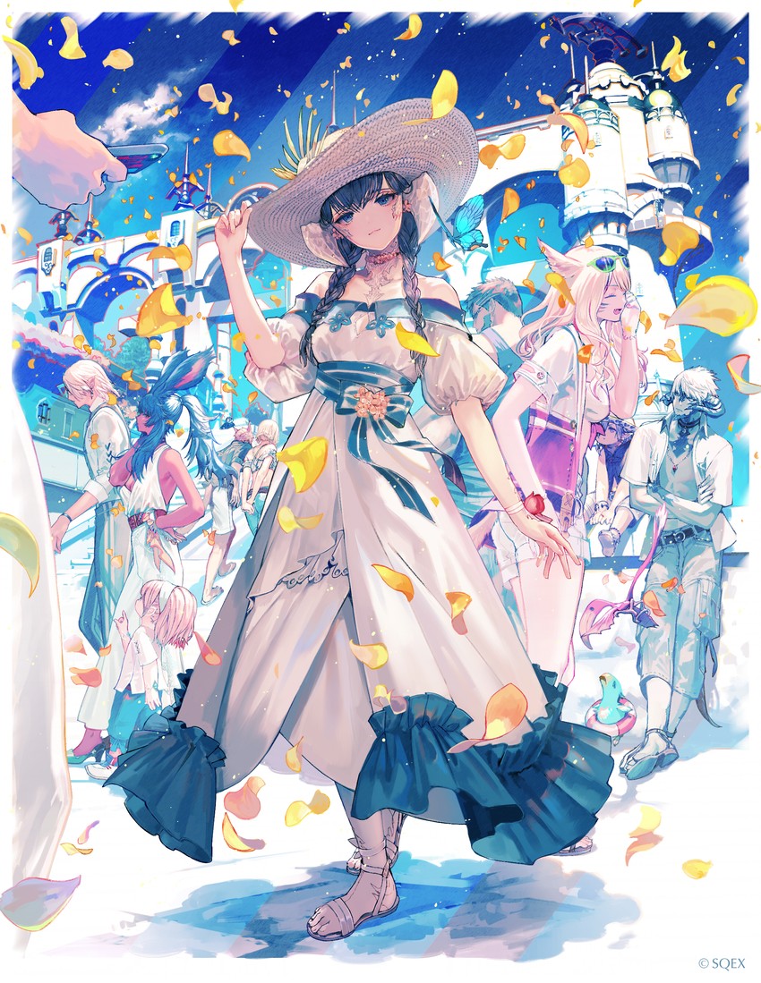 warrior of light (final fantasy and 1 more) drawn by ukai_saki