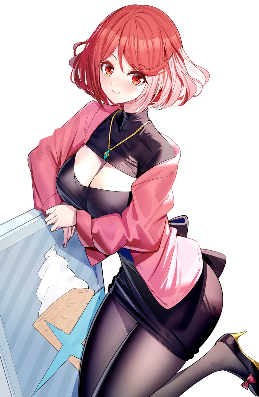 pyra (xenoblade chronicles and 1 more) drawn by ririko_(zhuoyandesailaer)