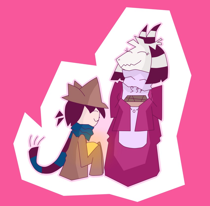 toriel and niko (undertale and 2 more) drawn by nyamimi
