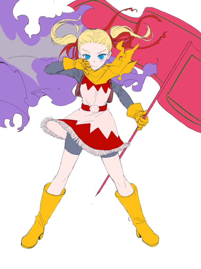 female builder (dragon quest and 1 more) drawn by km_navi