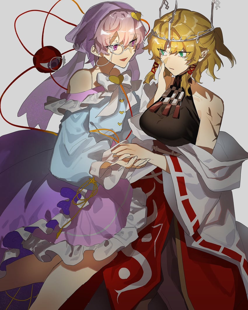 komeiji satori and mizuhashi parsee (touhou and 1 more) drawn by fuuga_(perv_rsity)