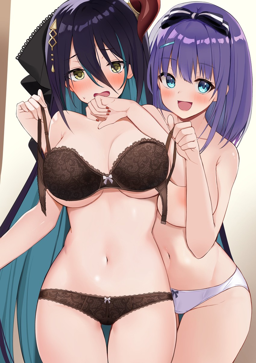 misora and ranpha (princess connect!) drawn by togo_(korlsj1235)