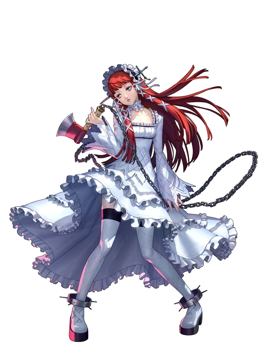 yoshino chidori (persona and 2 more) drawn by shimada_azusa