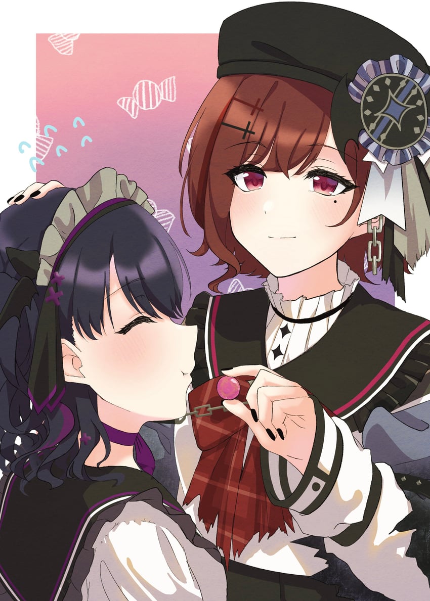 higuchi madoka and fukumaru koito (idolmaster and 1 more) drawn by ena_ena