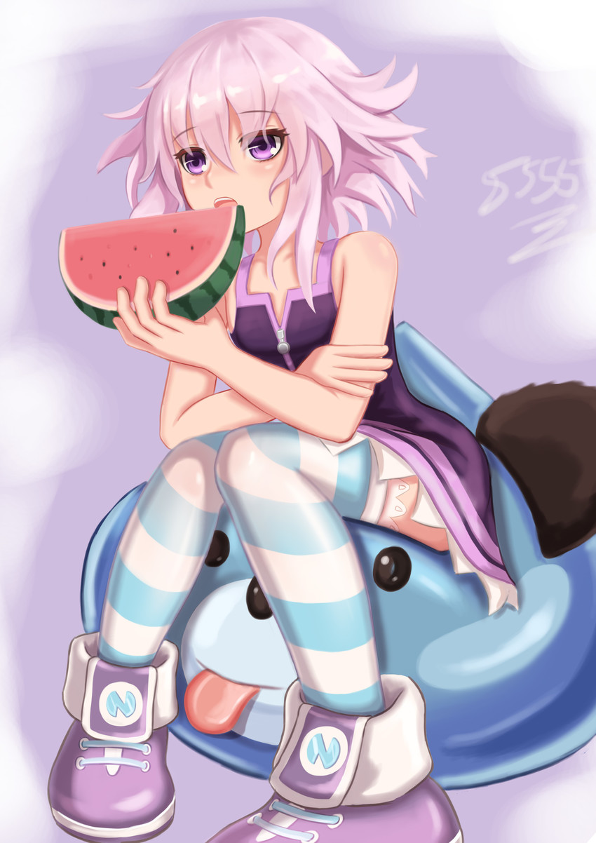 neptune and dogoo (neptune) drawn by you_ni_ge_shaobing