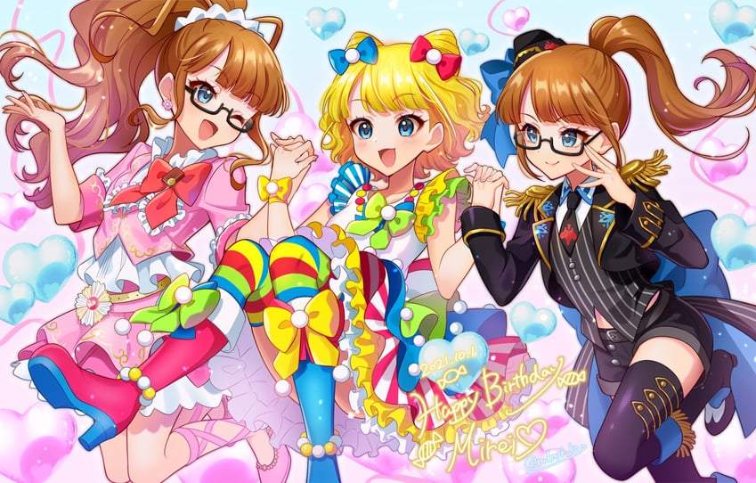 minami mirei (pretty series and 1 more) drawn by mendamen
