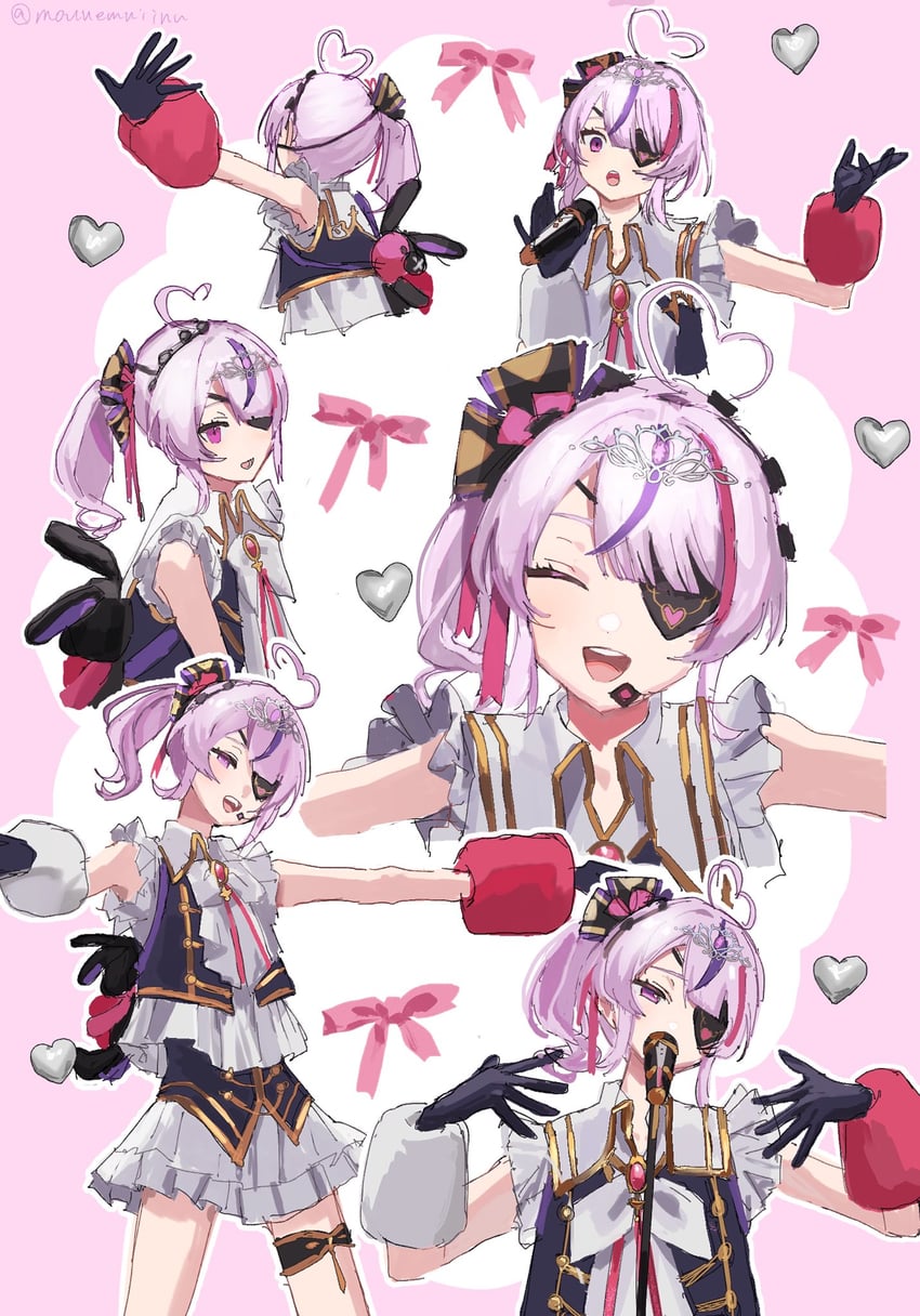 maria marionette and sir ventrilo (nijisanji and 1 more) drawn by mounemuiinu