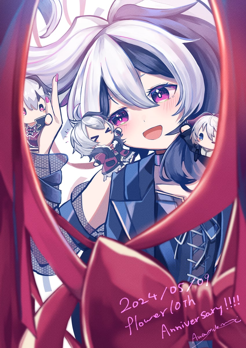 flower and ci flower (vocaloid and 2 more) drawn by umi_1125peinter