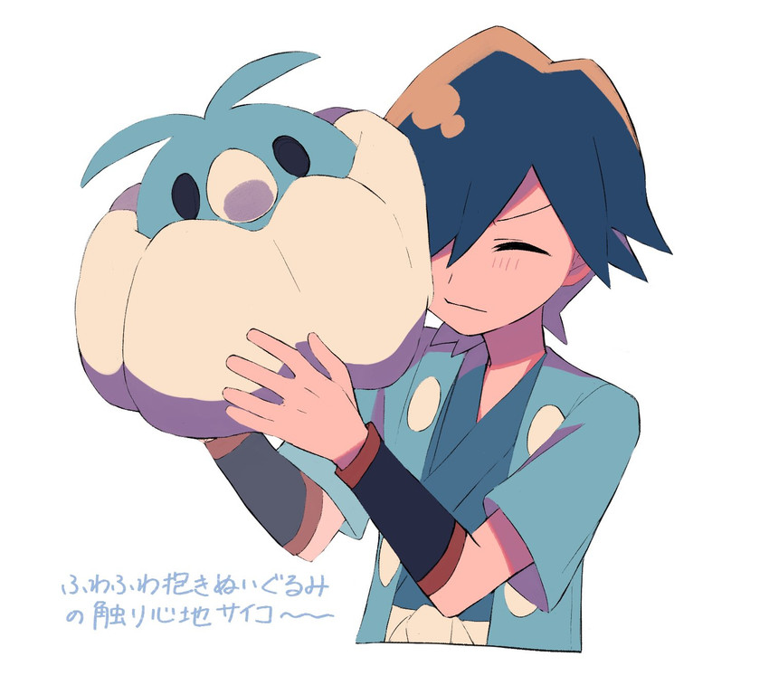 swablu and falkner (pokemon and 1 more) drawn by tyako_089