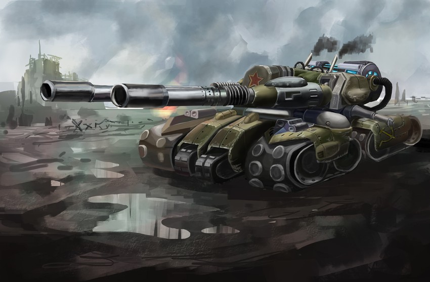 command & conquer and 2 more drawn by huojian_fasheche