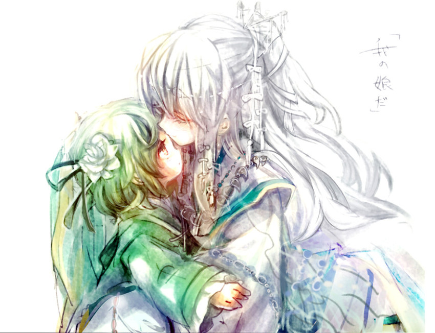 mononobe no futo and soga no tojiko (touhou) drawn by cis_(carcharias)