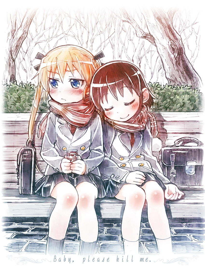 sonya and oribe yasuna (kill me baby) drawn by sakino_shingetsu