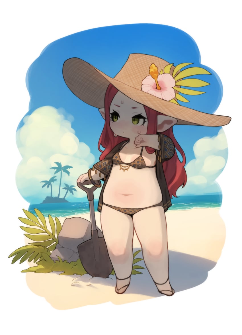 warrior of light (final fantasy and 1 more) drawn by zombiemiso