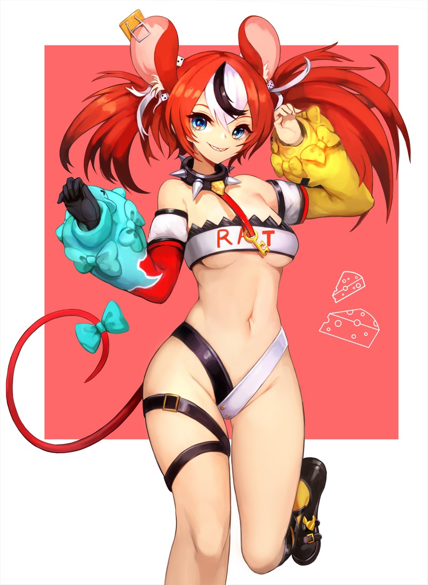 hakos baelz (hololive and 1 more) drawn by notte