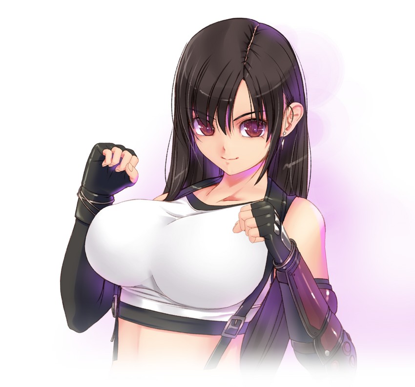 tifa lockhart (final fantasy and 2 more) drawn by kirishima_satoshi