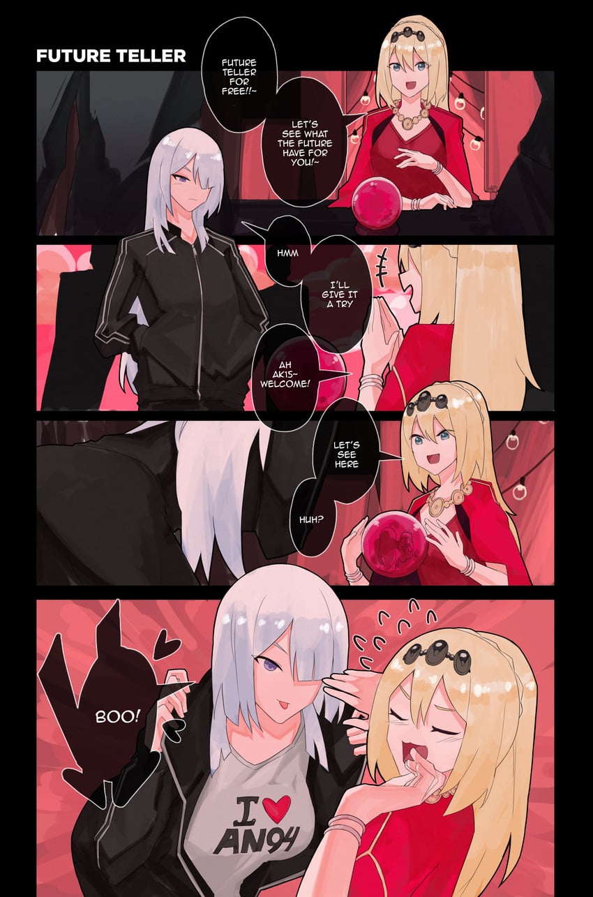an-94 and ak-15 (girls' frontline) drawn by variasii