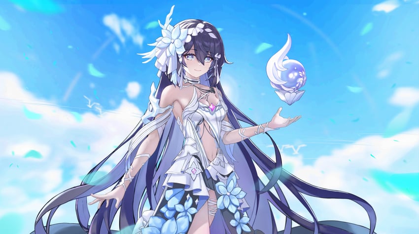 seele vollerei (honkai and 1 more) drawn by kabuto_tong