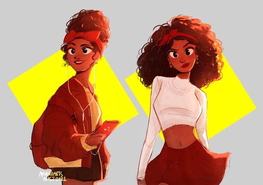 dolores madrigal (encanto) drawn by amsj_arts