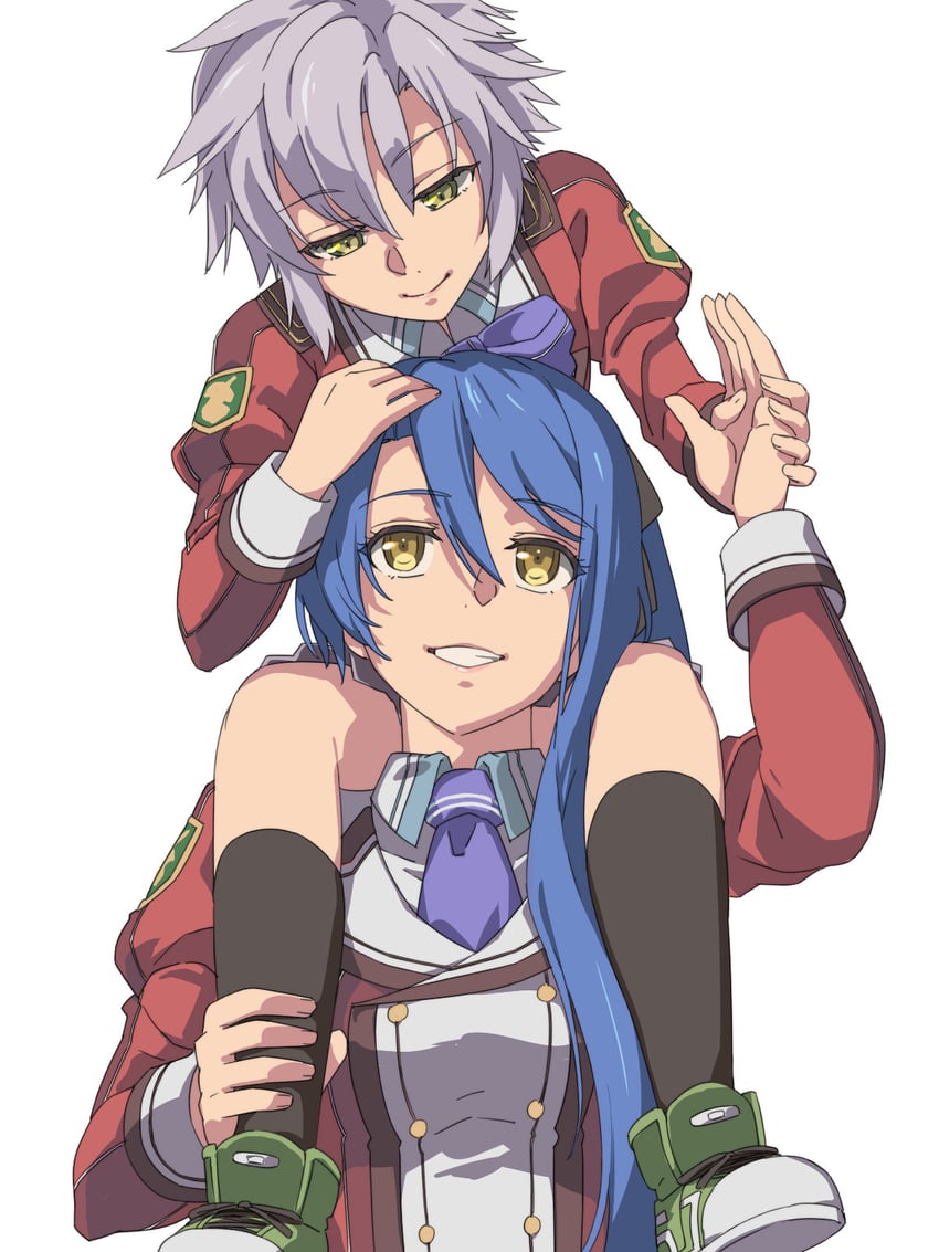 fie claussell and laura s. arseid (eiyuu densetsu and 2 more) drawn by chiharu_(9654784)