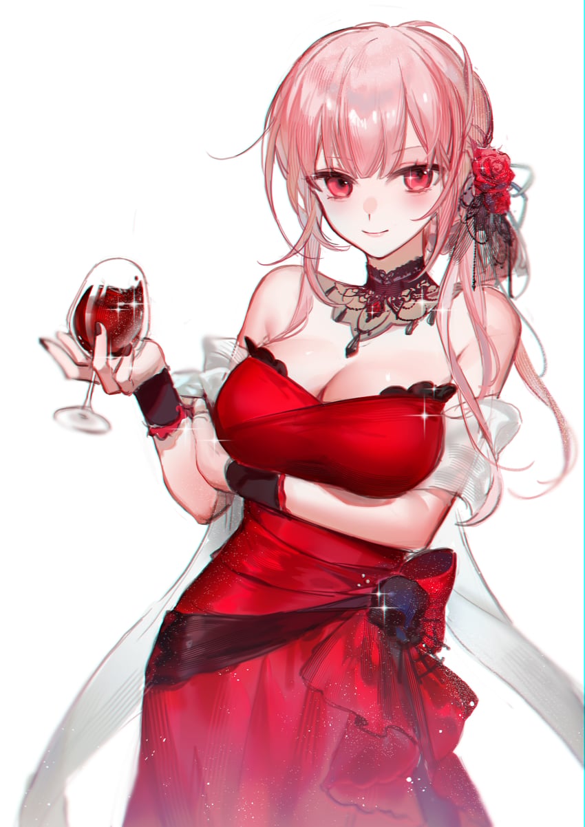 mori calliope (hololive and 1 more) drawn by smilesmile1312