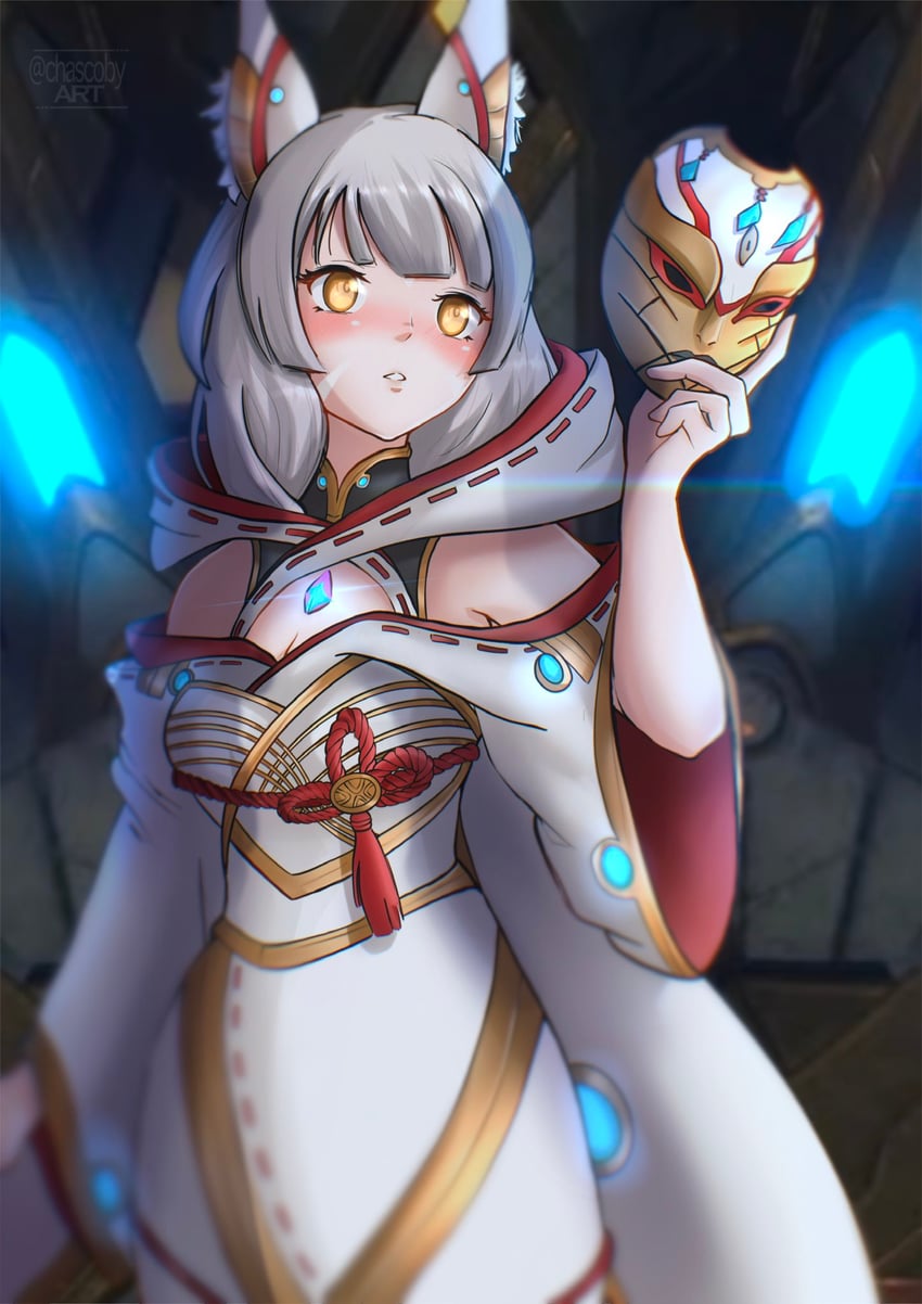 nia (xenoblade chronicles and 1 more) drawn by chascoby