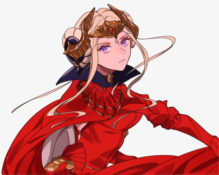 edelgard von hresvelg (fire emblem and 1 more) drawn by rutata