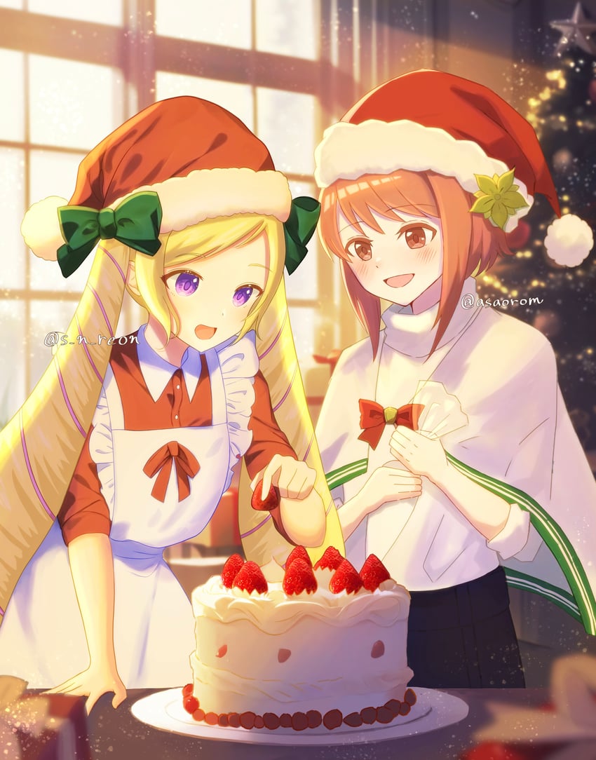 elise and sakura (fire emblem and 1 more) drawn by s_n_reon