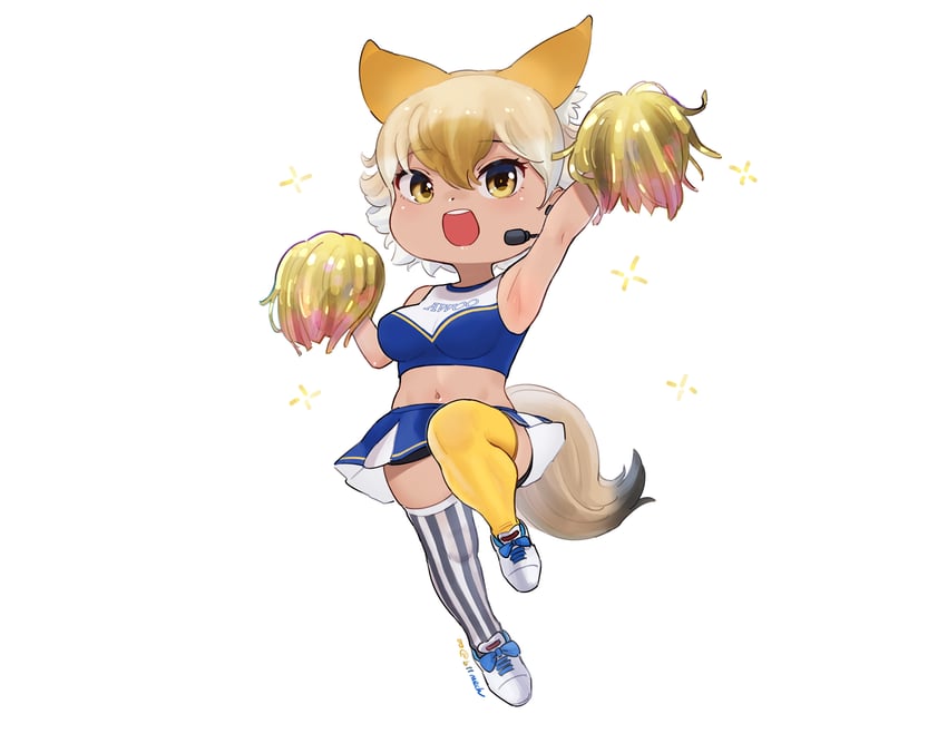 coyote (kemono friends and 1 more) drawn by beleven