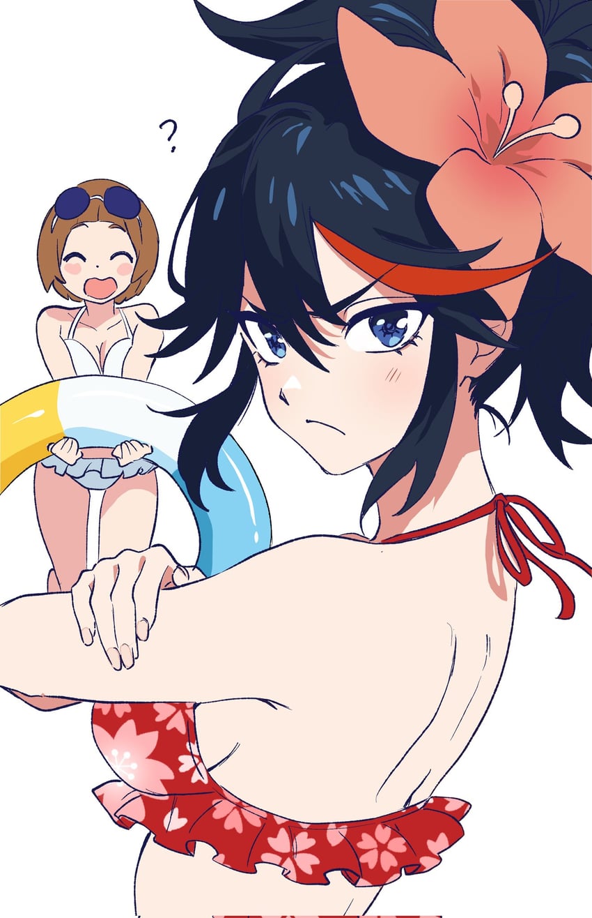 matoi ryuuko and mankanshoku mako (kill la kill) drawn by sisi_am1011