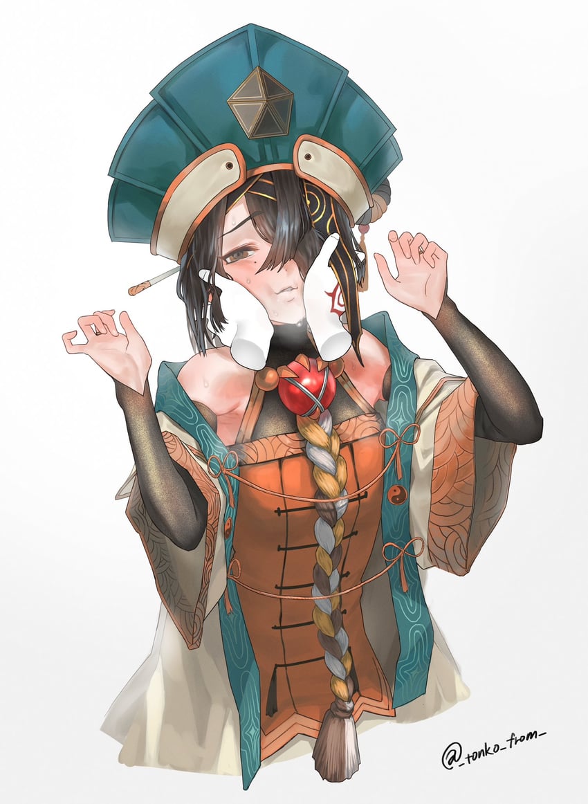 fujimaru ritsuka and xu fu (fate and 1 more) drawn by tonko_from