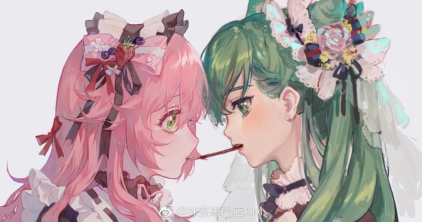 witch matcha (original) drawn by ciloranko and maccha_(mochancc)