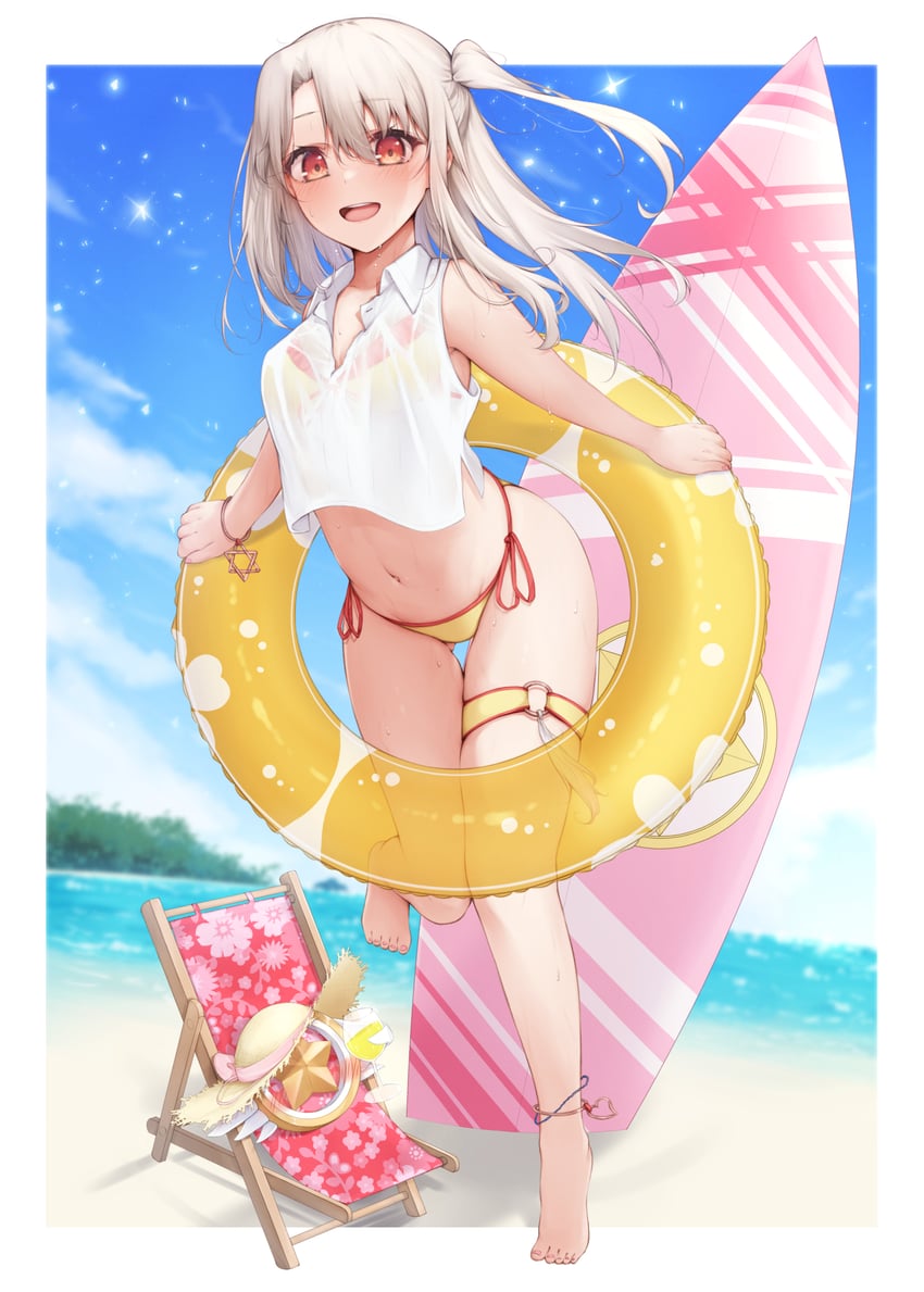 illyasviel von einzbern and magical ruby (fate and 1 more) drawn by seven_d3t
