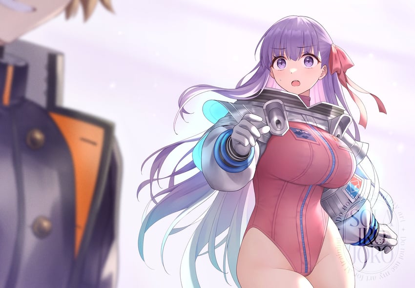 bb, kishinami hakuno, and bb cosmo (fate and 3 more) drawn by sano_jinya