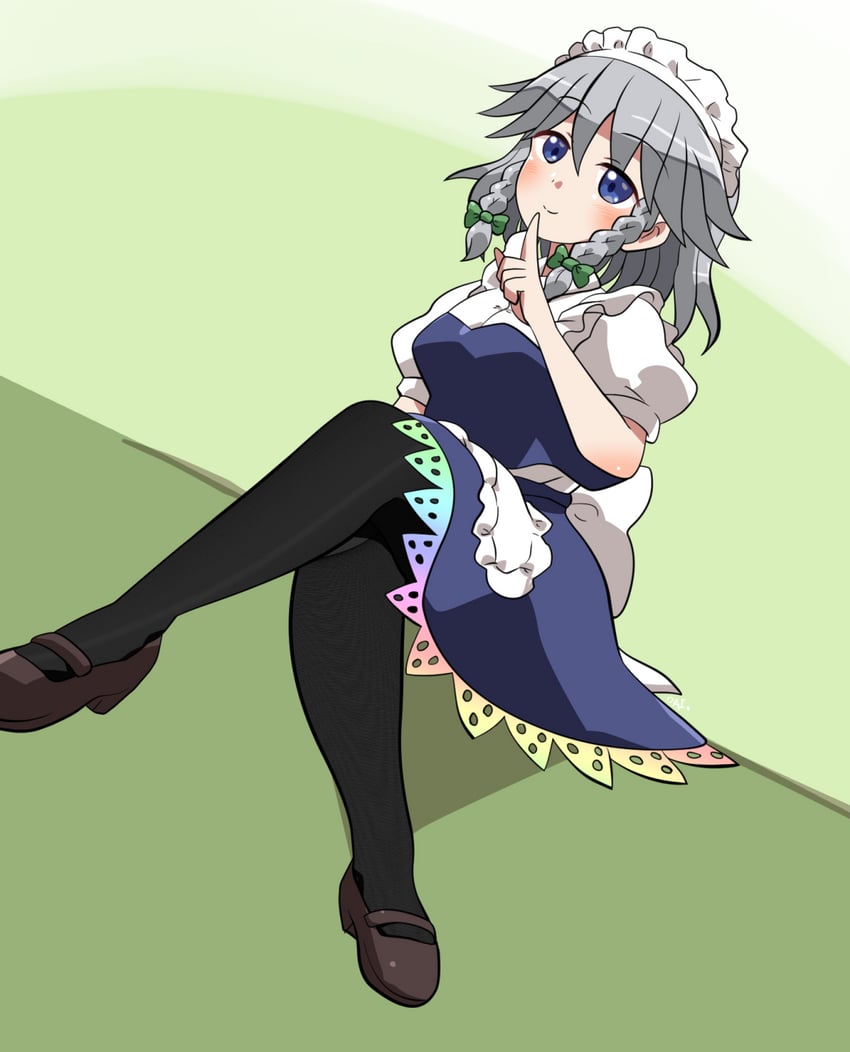 izayoi sakuya (touhou and 1 more) drawn by rokugou_daisuke