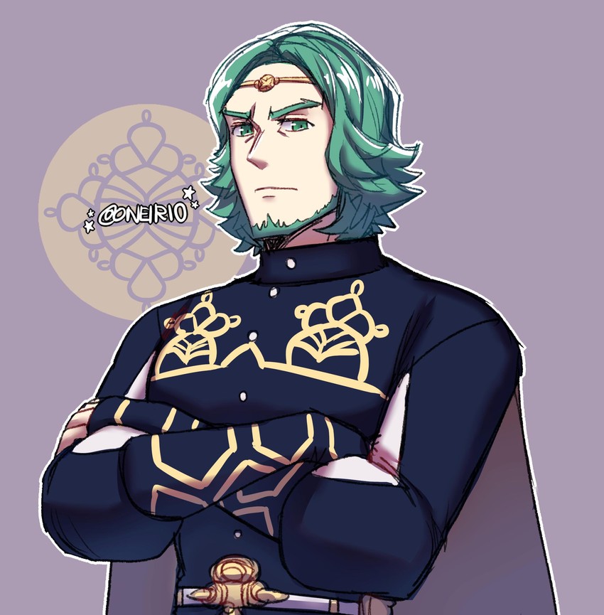 seteth (fire emblem and 1 more) drawn by oneirio
