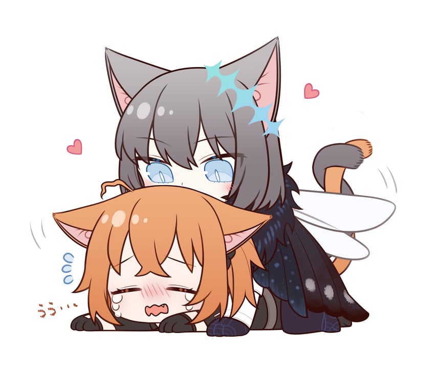 fujimaru ritsuka and oberon (fate and 1 more) drawn by herliearse