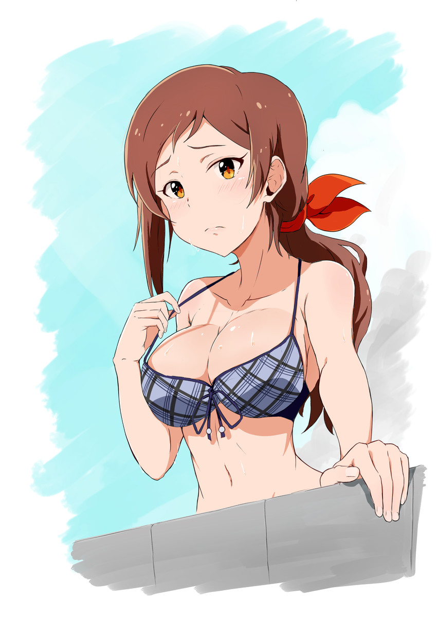 kitazawa shiho (idolmaster and 1 more) drawn by j_yak47