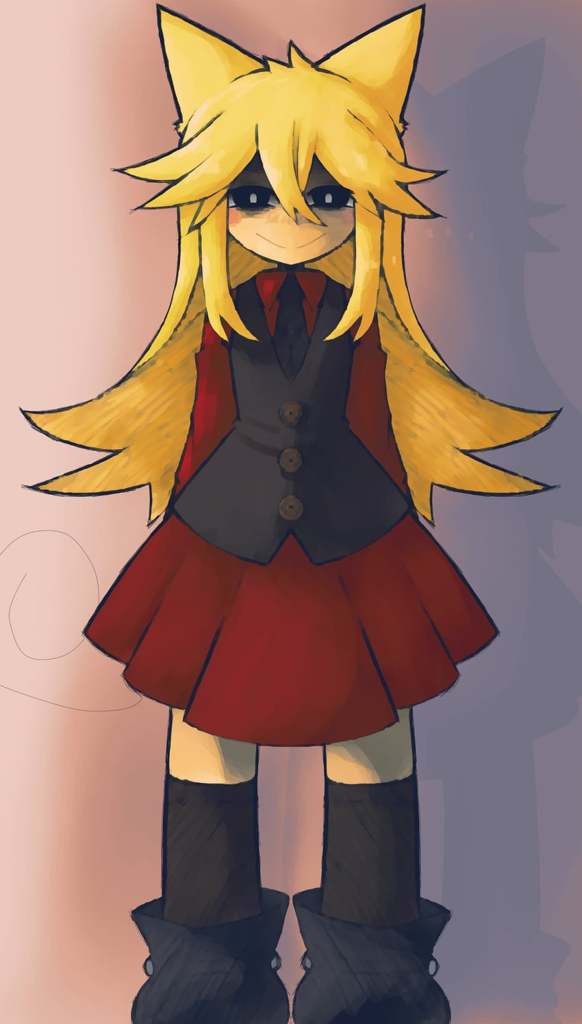 moge-ko (funamusea and 1 more) drawn by iesonatana